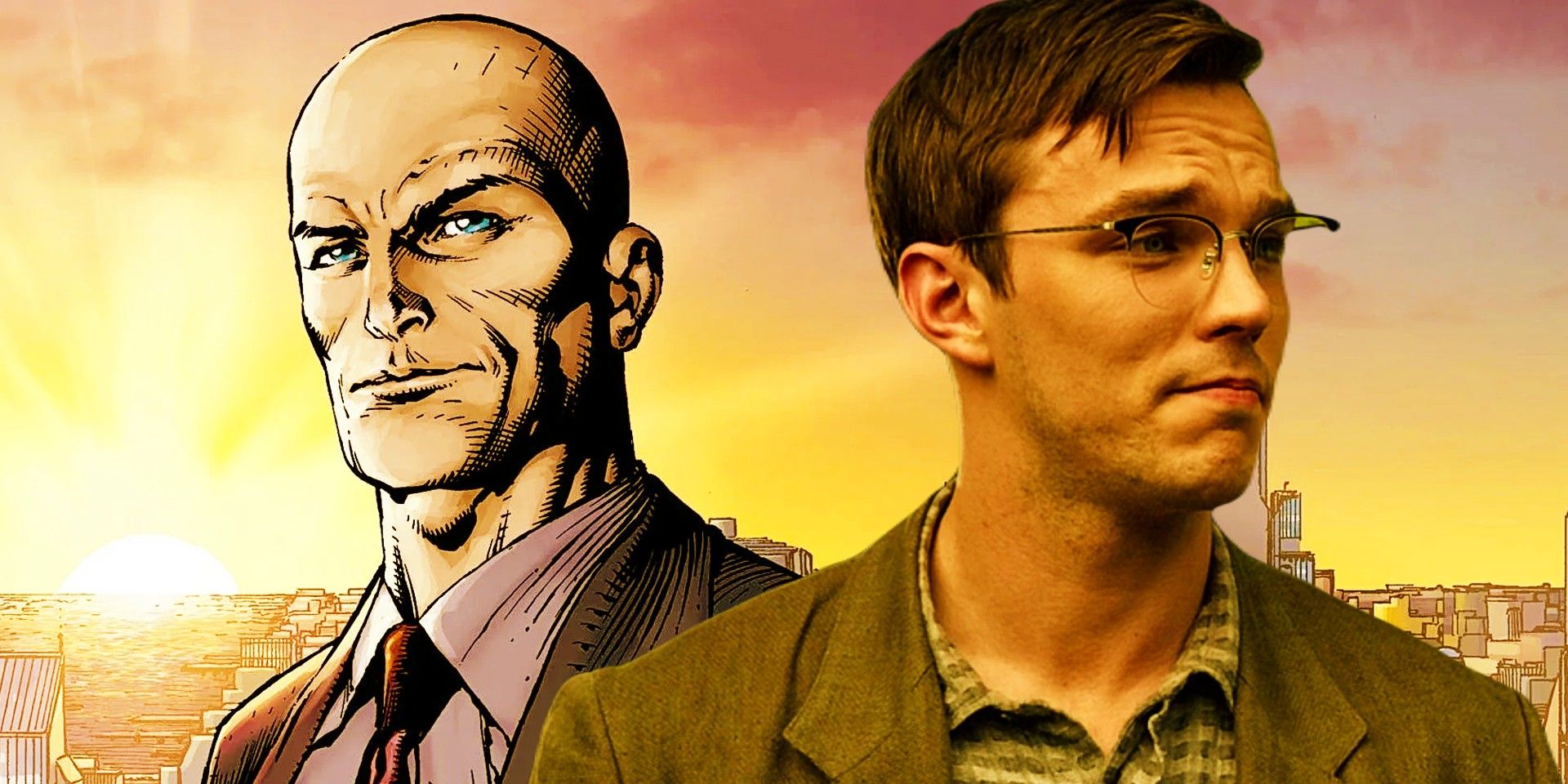 Lex Luthor and Nicholas Hoult from X-Men: Apocalypse