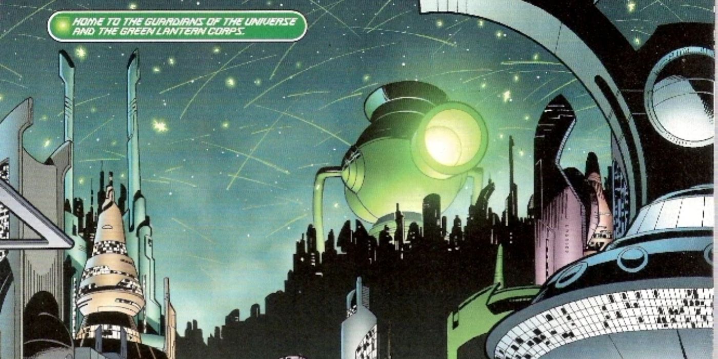 Oa e a bateria verde na DC Comics