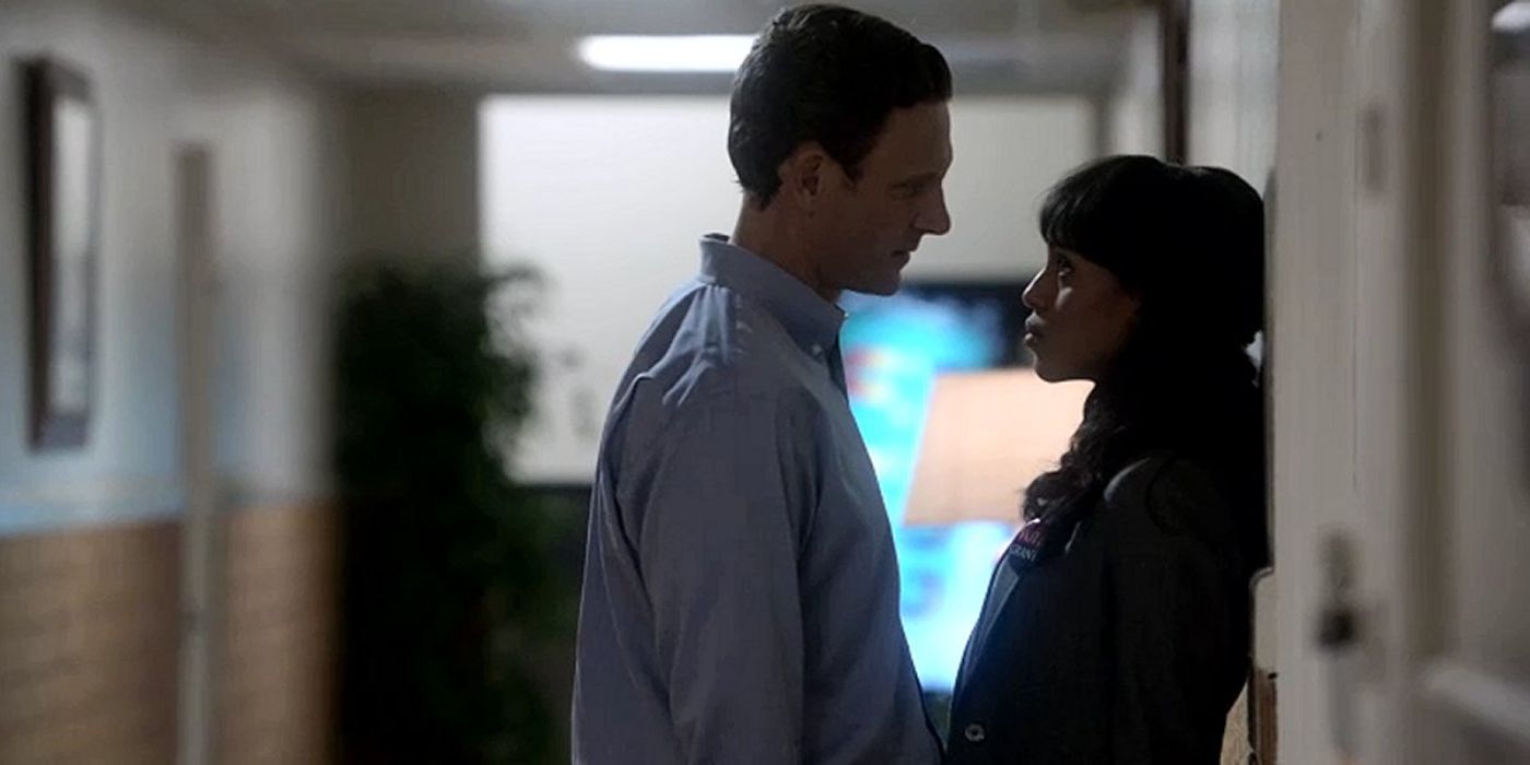 Olivia and Fitz looking into each other's eyes in Scandal