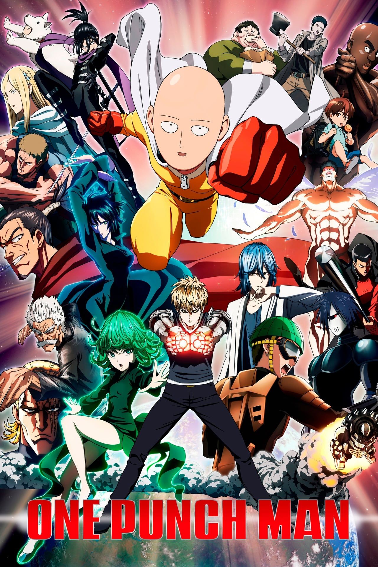 One-Punch Man Franchise Poster
