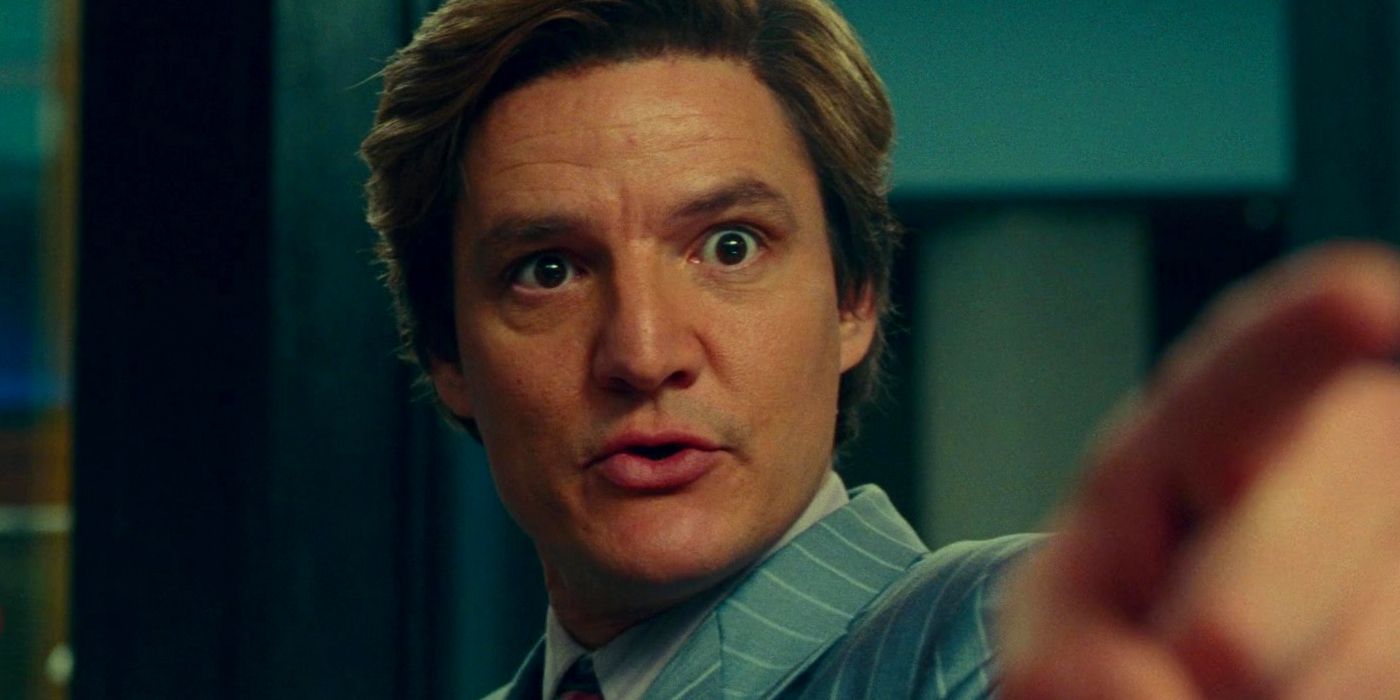 Pedro Pascal as Max Lord Pointing His Finger in Wonder Woman 1984