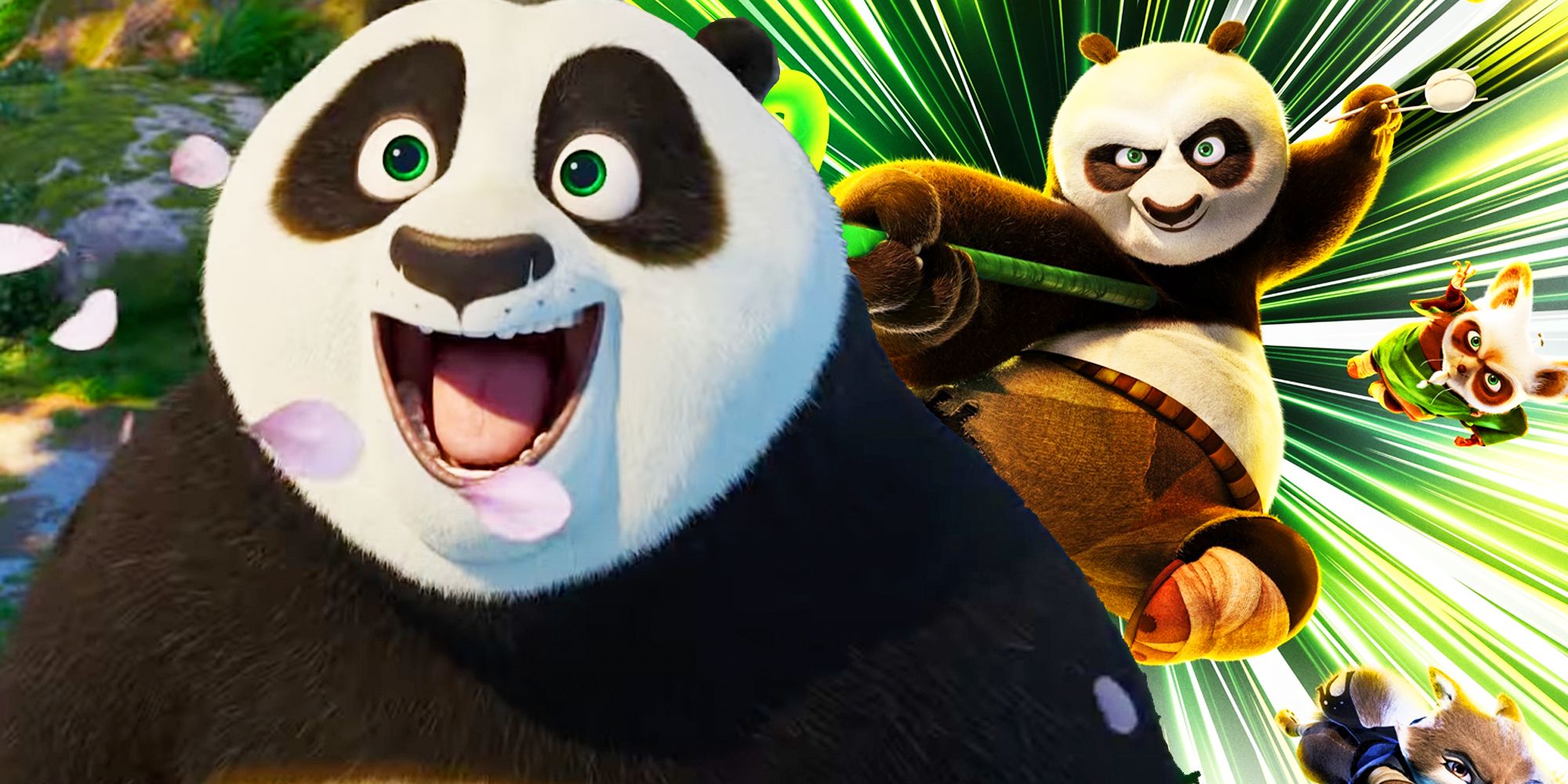 Po and the Kung Fu Panda 4 poster