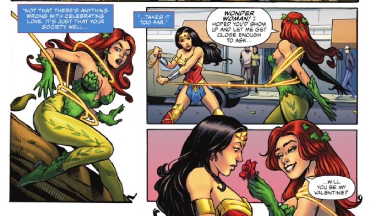 Sorry, Harley Quinn – DC Just Laid the Foundation for a Poison Ivy/Wonder Woman Romance