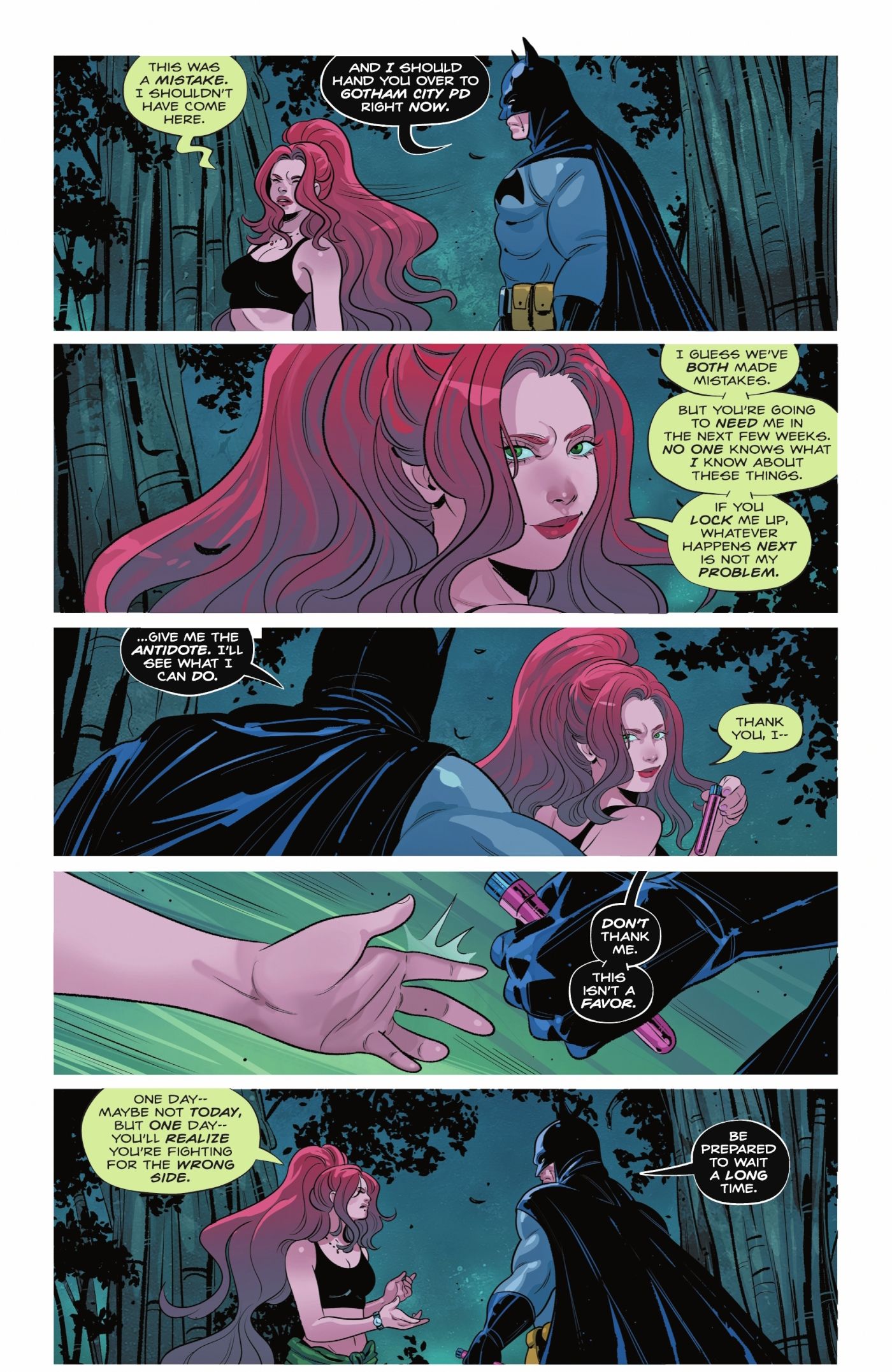 Poison Ivy Teams Up With Batman To Save The World