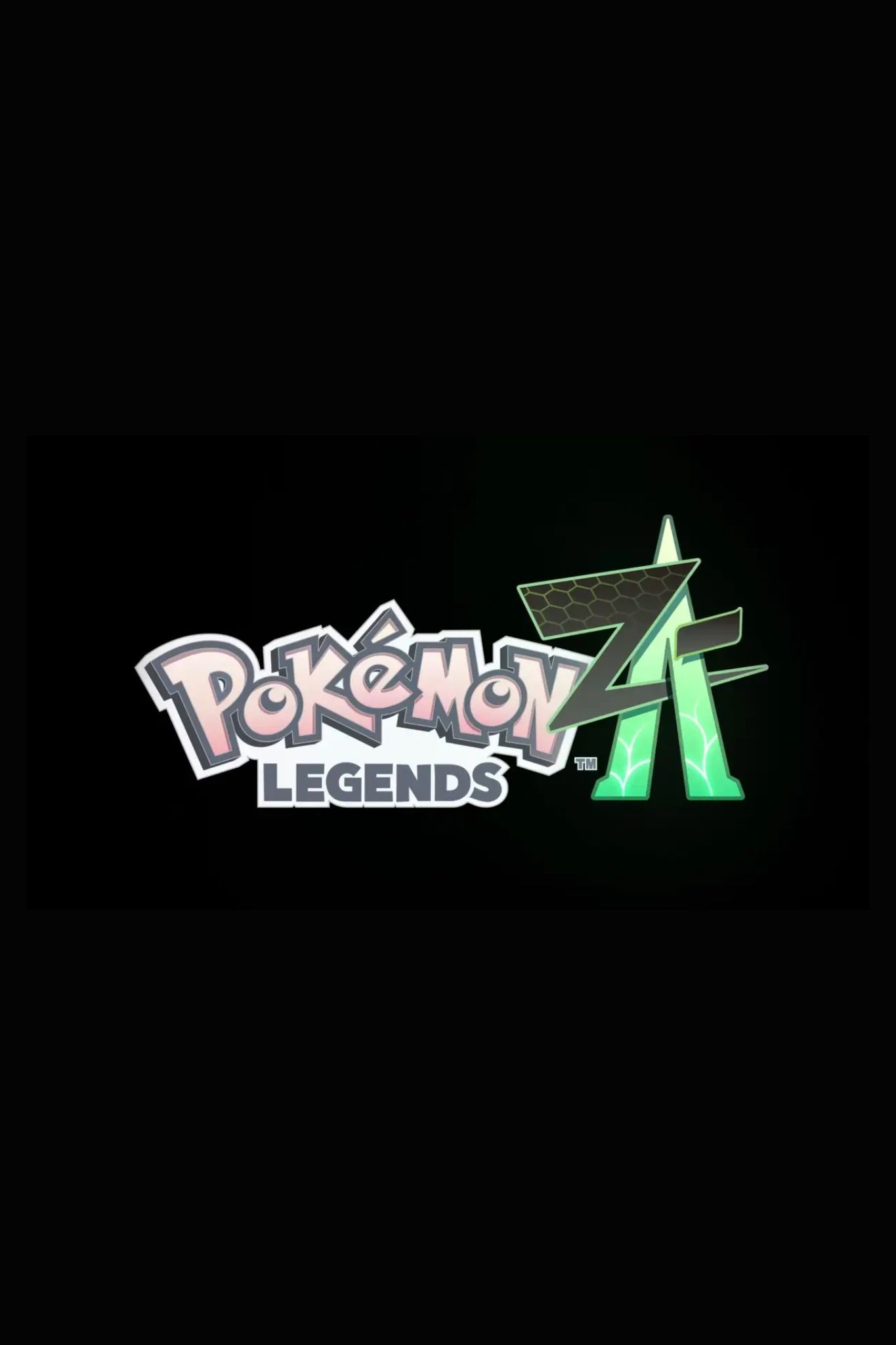Pôster do logotipo do jogo Pokémon Legends ZA