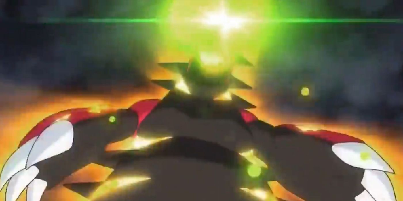 Pokémon: Primal Groudon usa Solar Beam.