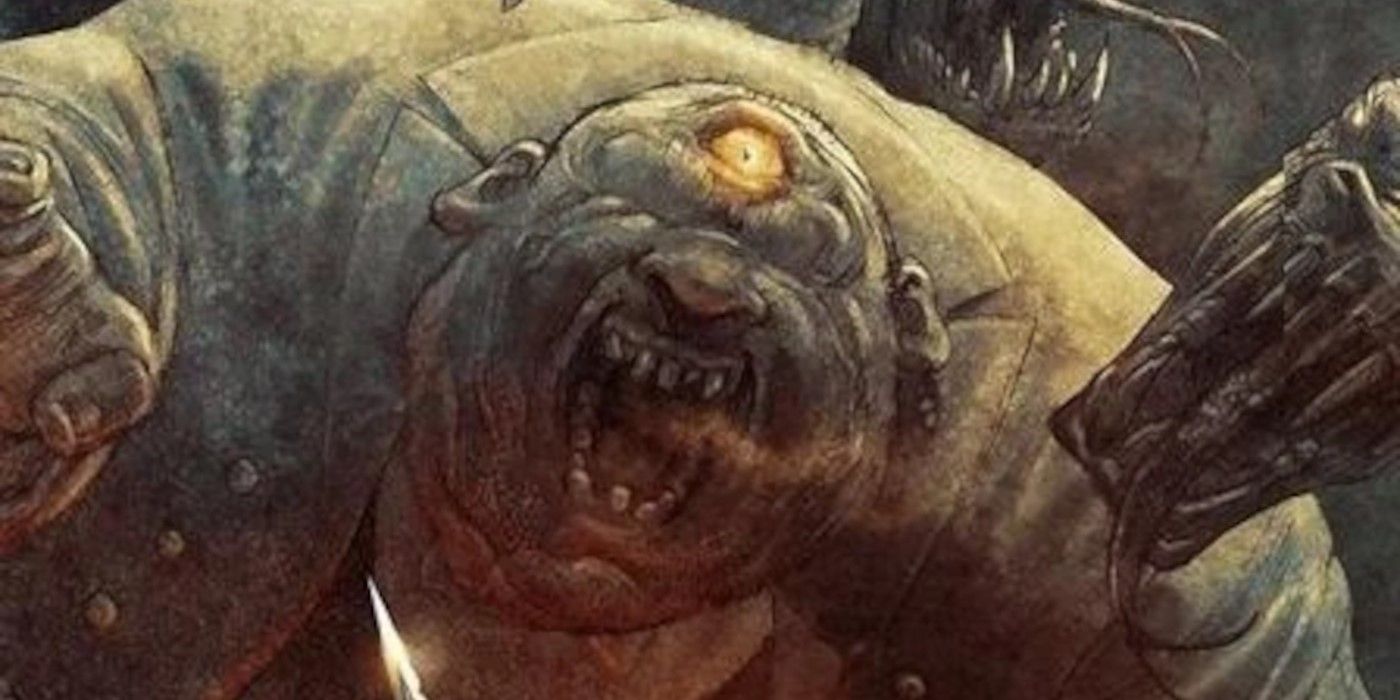 Polyphemus from the cover of Percy Jackson & The Sea of Monsters graphic novel