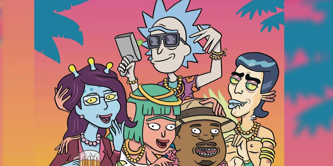 Rick and Morty Spring Break Special main cover