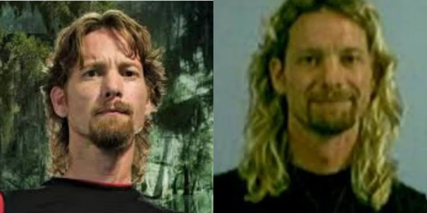 Ricky Bretherton and his mugshot in Billy the Exterminator