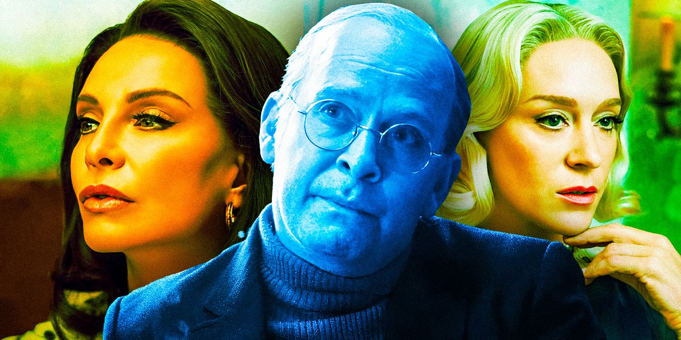 Truman-Capote-(Tom-Hollander)-C.-Z.-Guest-(Chloe-Sevigny)-and-Lee-Radziwill-(Calista-Flockhart)-from-Feud-Capote-Vs