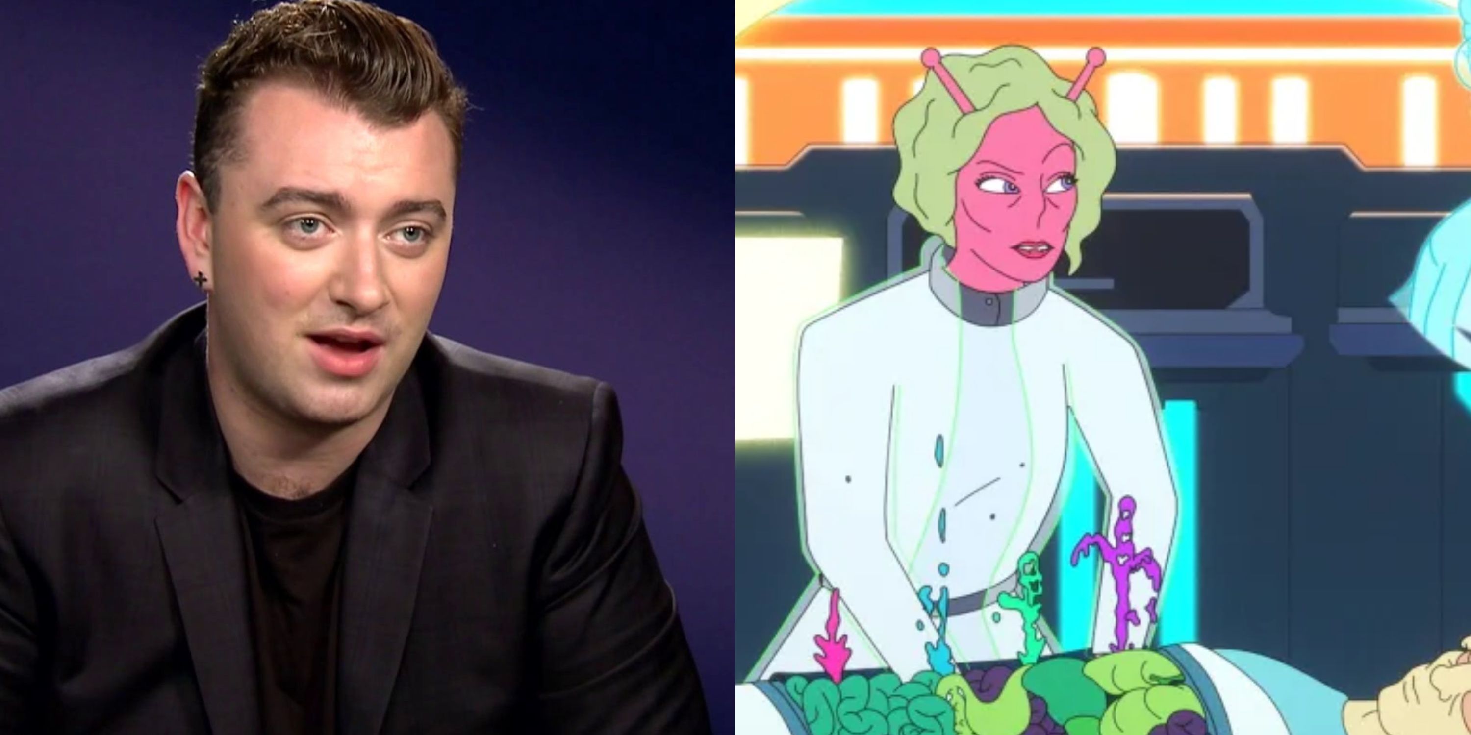 Sam Smith em Sam Smith: Dreams Come True e Dr. Azel do Segundo Melhor Hospital da Galáxia