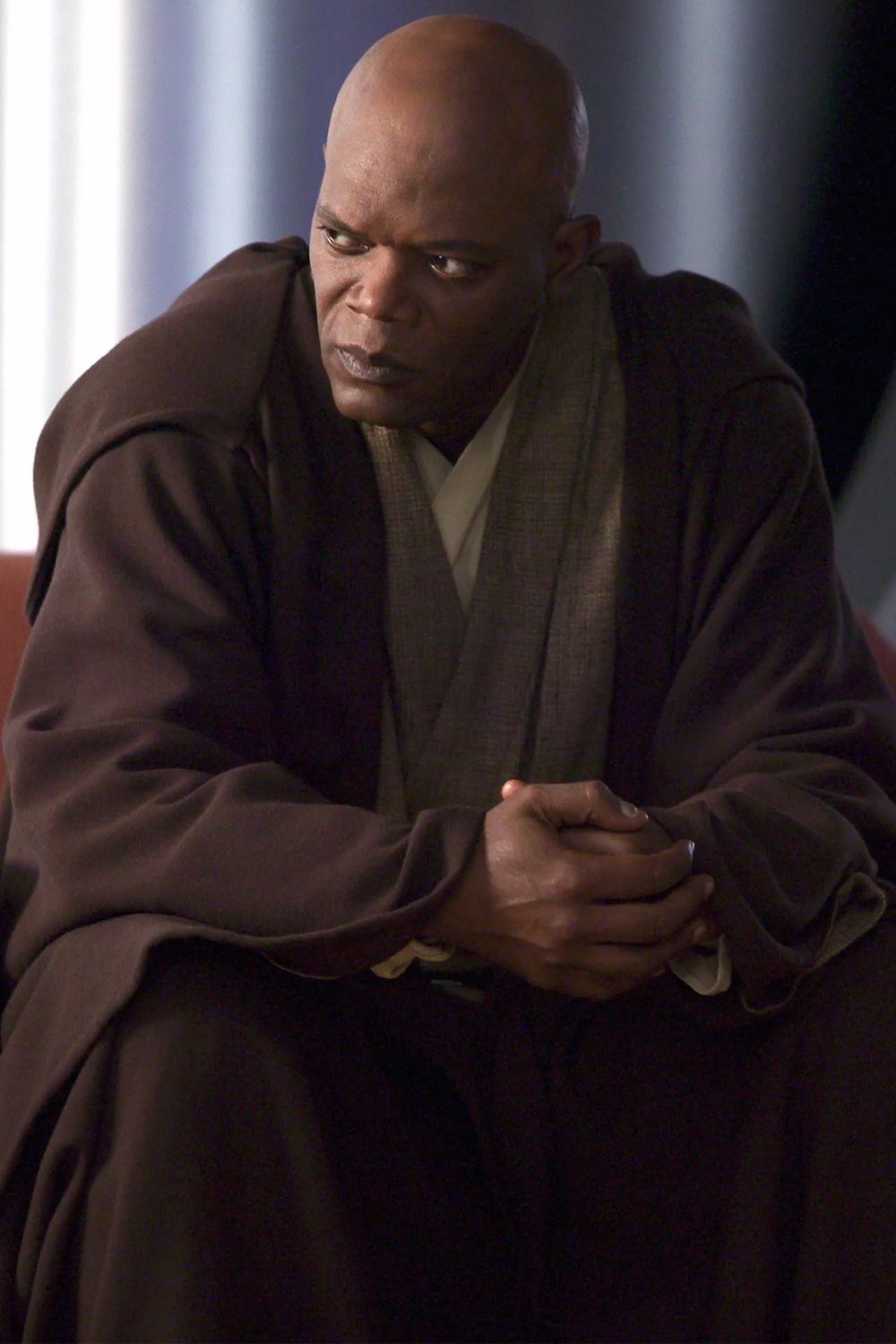Samuel L Jackson como Mace Windu em Star Wars