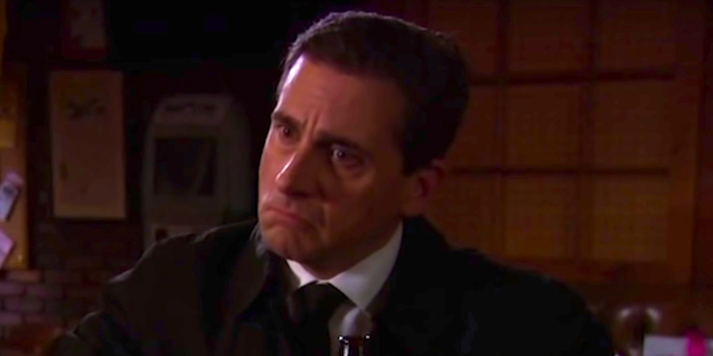 Steve Carell as Michael Scott as Michael Scarn in Threat Level Midnight in The Office