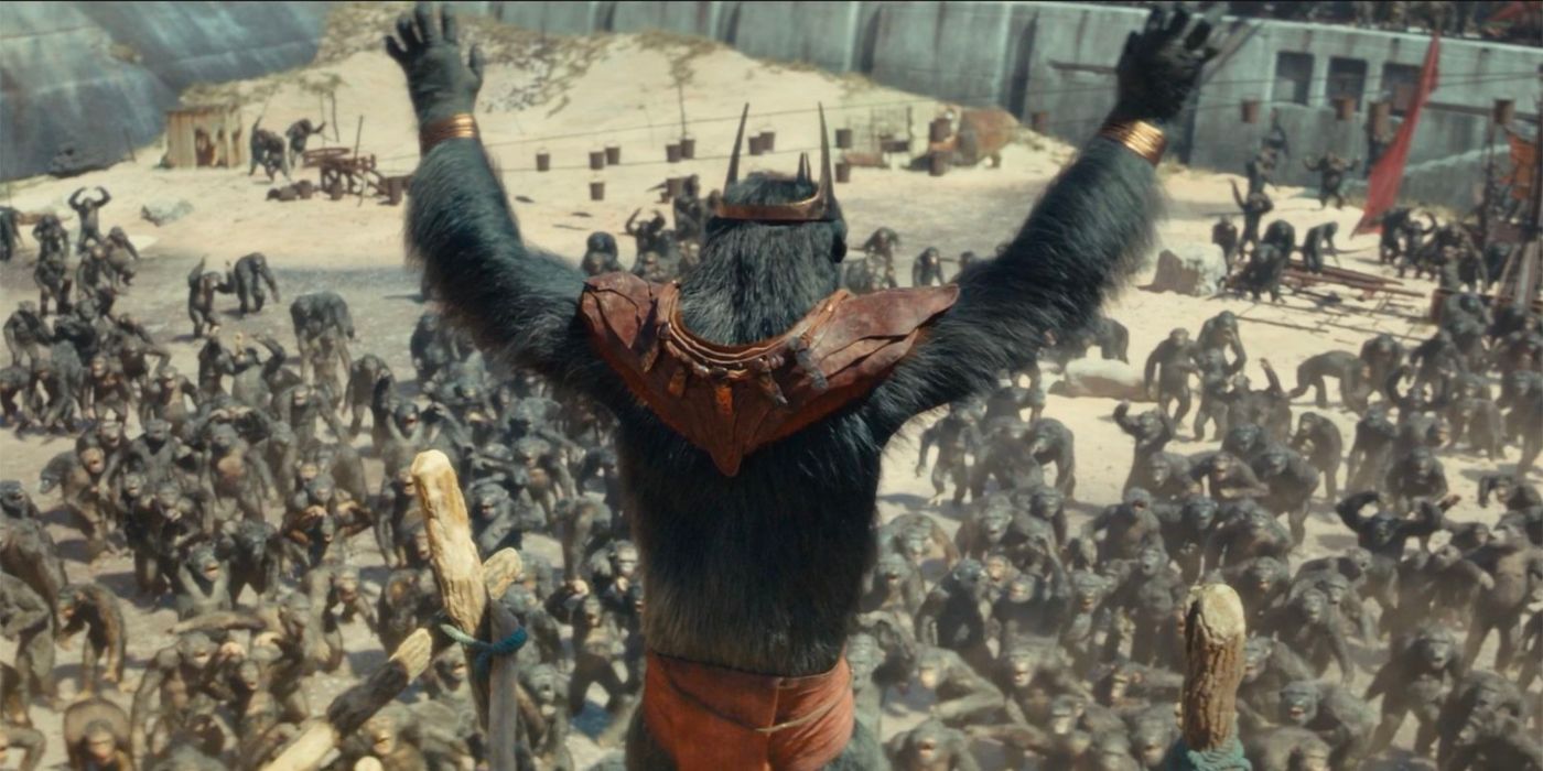 Proximus Caesar addressed his colony in Kingdom of the Planet of the Apes