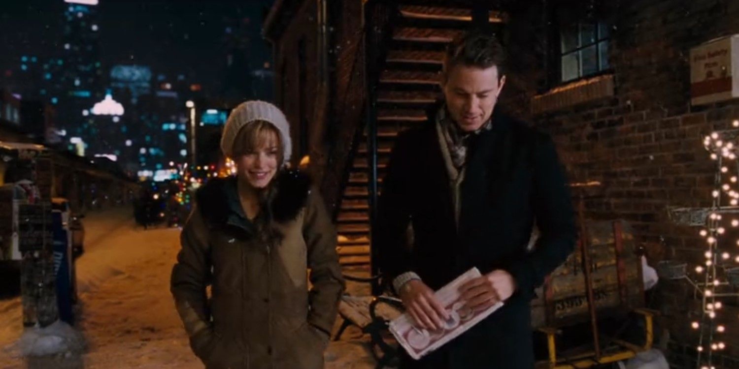 Paige (Rachel McAdams) and Leo (Channing Tatum) at the end of The Vow