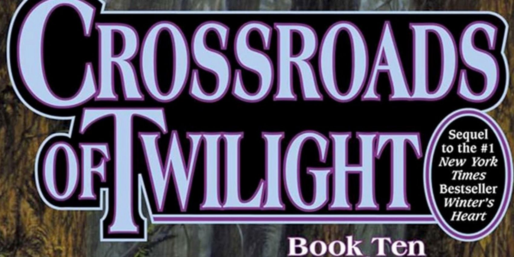 The cover of Crossroads of Twilight by Robert Jordan.