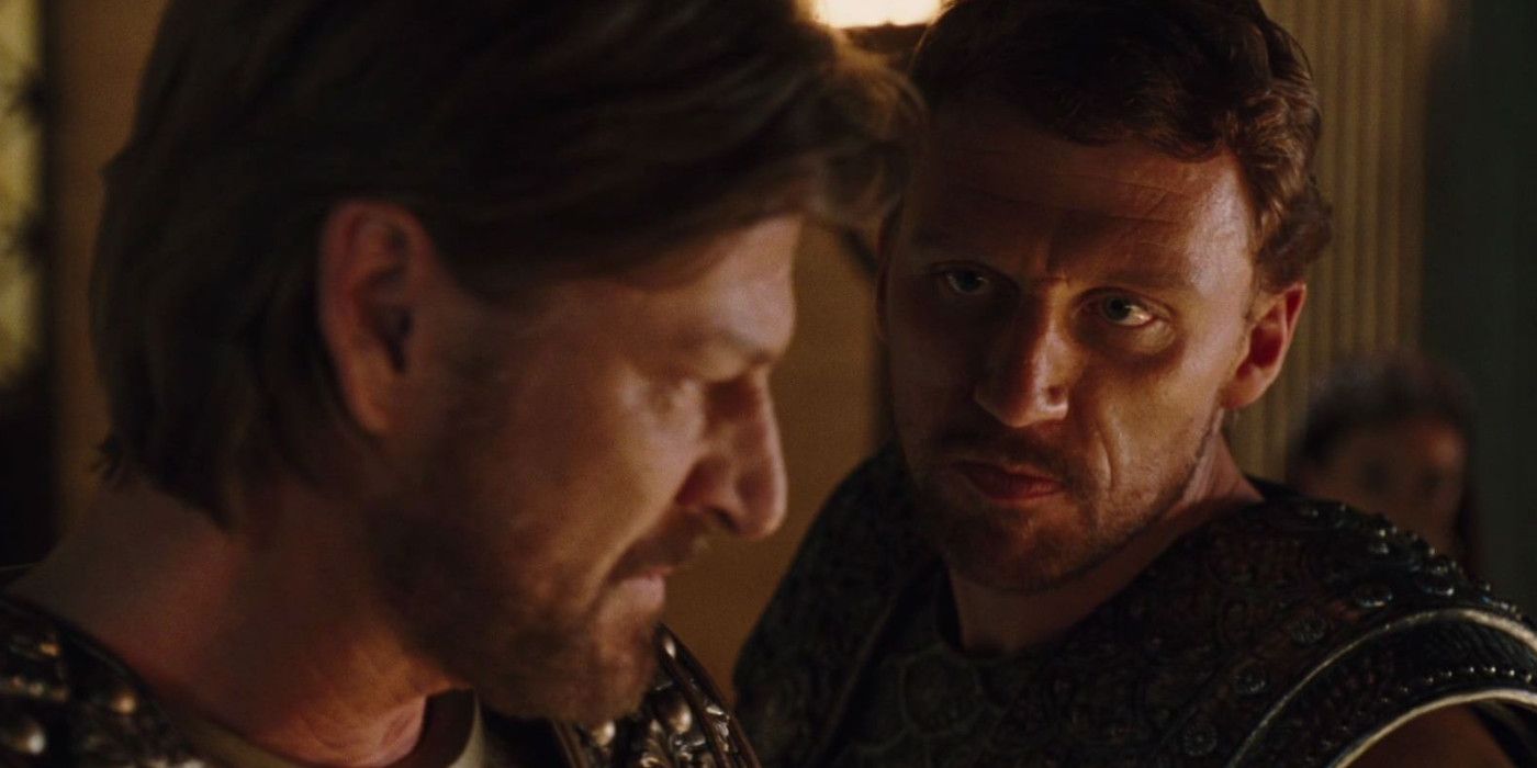 Sean Bean and Kevin McKidd in Percy Jackson and the Lightning Thief