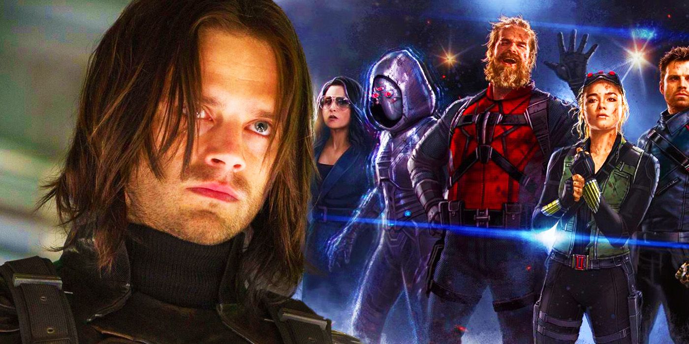 Sebastian Stan's Winter Soldier in the MCU with the Thunderbolts promo