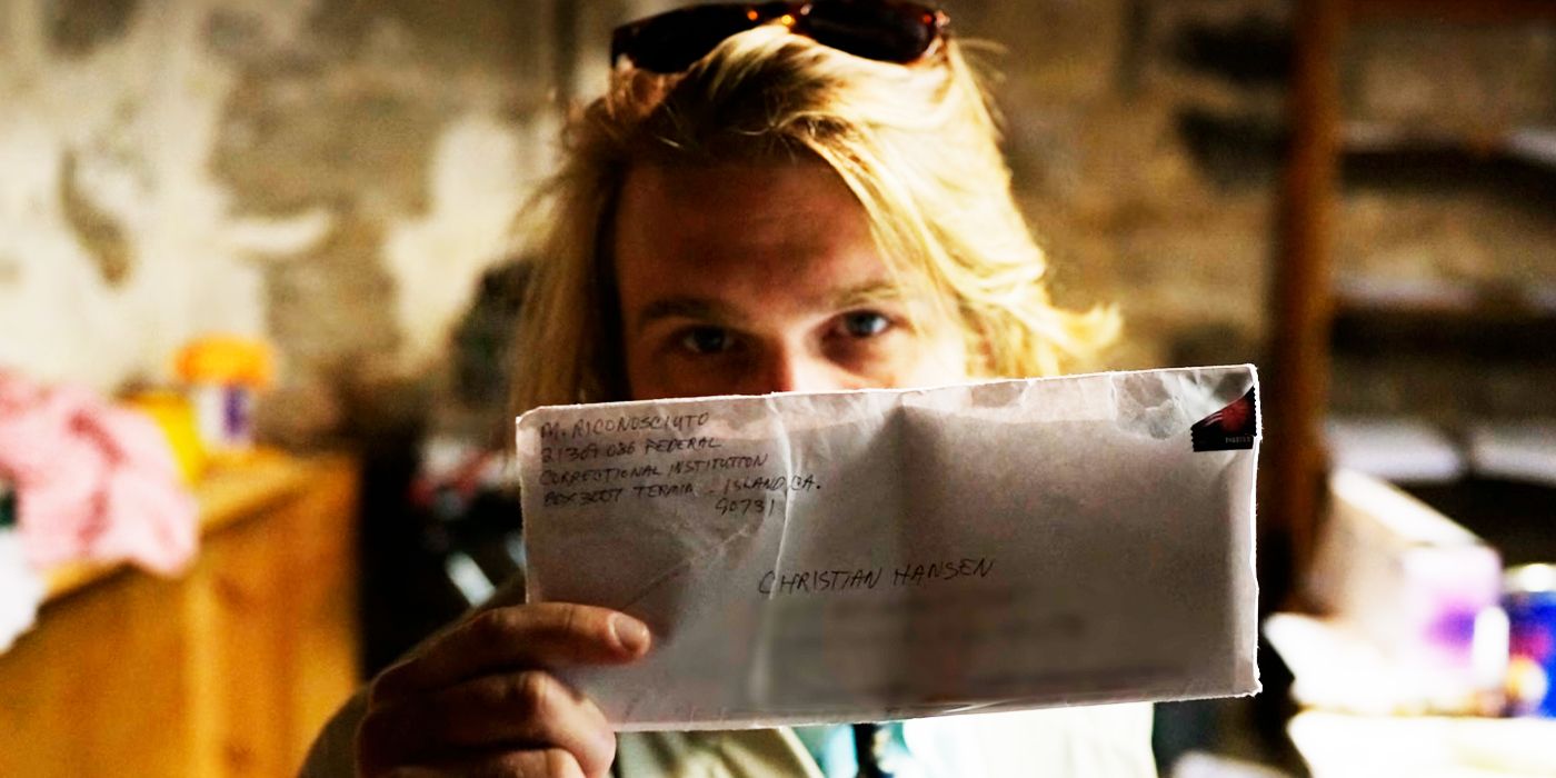 Shot of Important Object Letter from American Conspiracy The Octopus Murders Episode 2