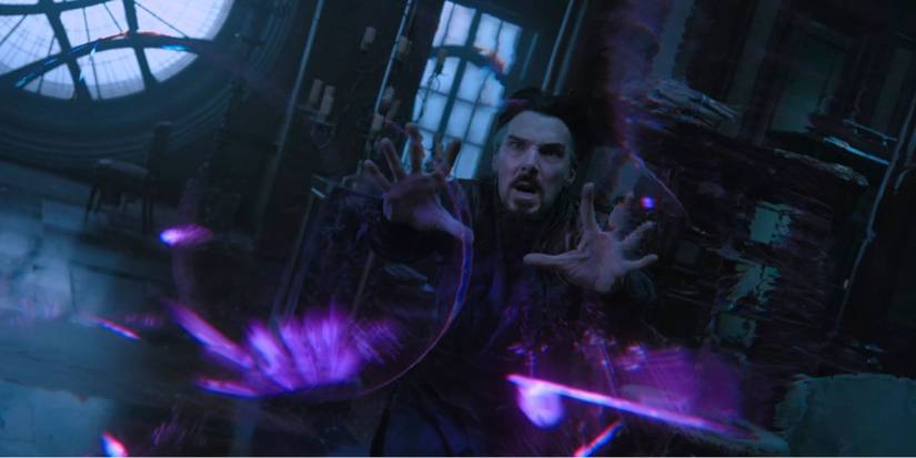 Sinister Strange fights Doctor Strange in Multiverse of Madness