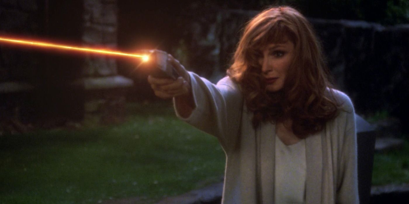 ¿Qué pasó con Star Trek: TNG Dr. Crusher enamorándose de un fantasma?