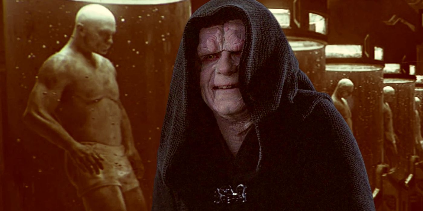 Palpatine and cloning booths from Star Wars: The Force Unleashed