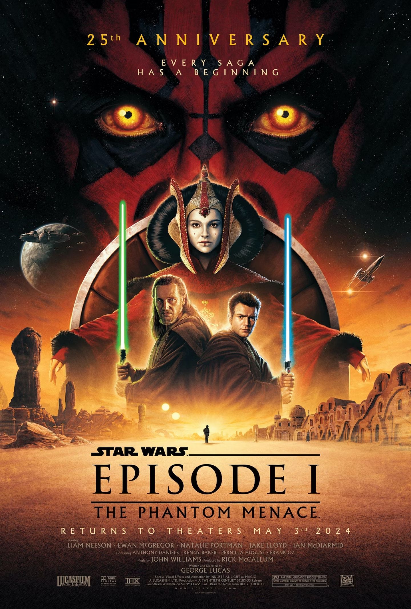Star Wars The Phantom Menace Returning To Cinemas For 25th Anniversary Celebrations