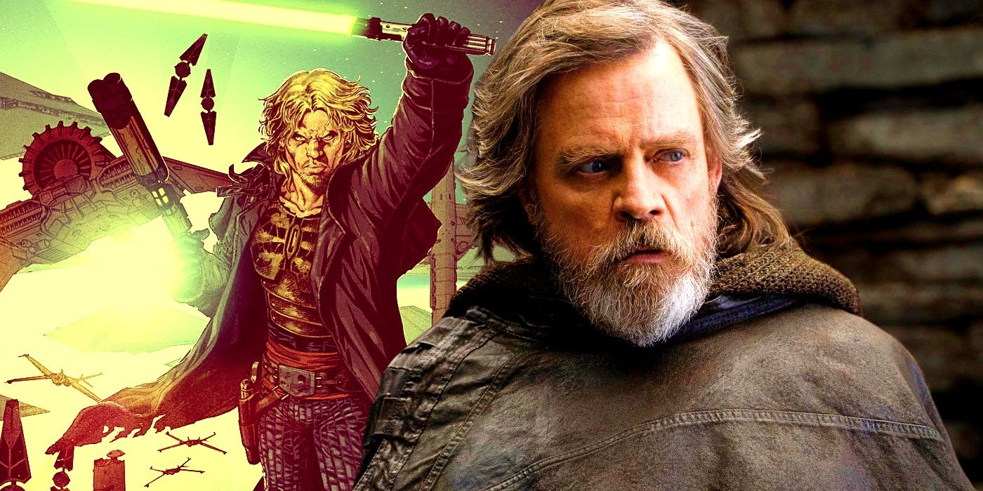 Cade Skywalker in Star Wars: Legacy and Luke Skywalker in Star Wars: The Last Jedi.