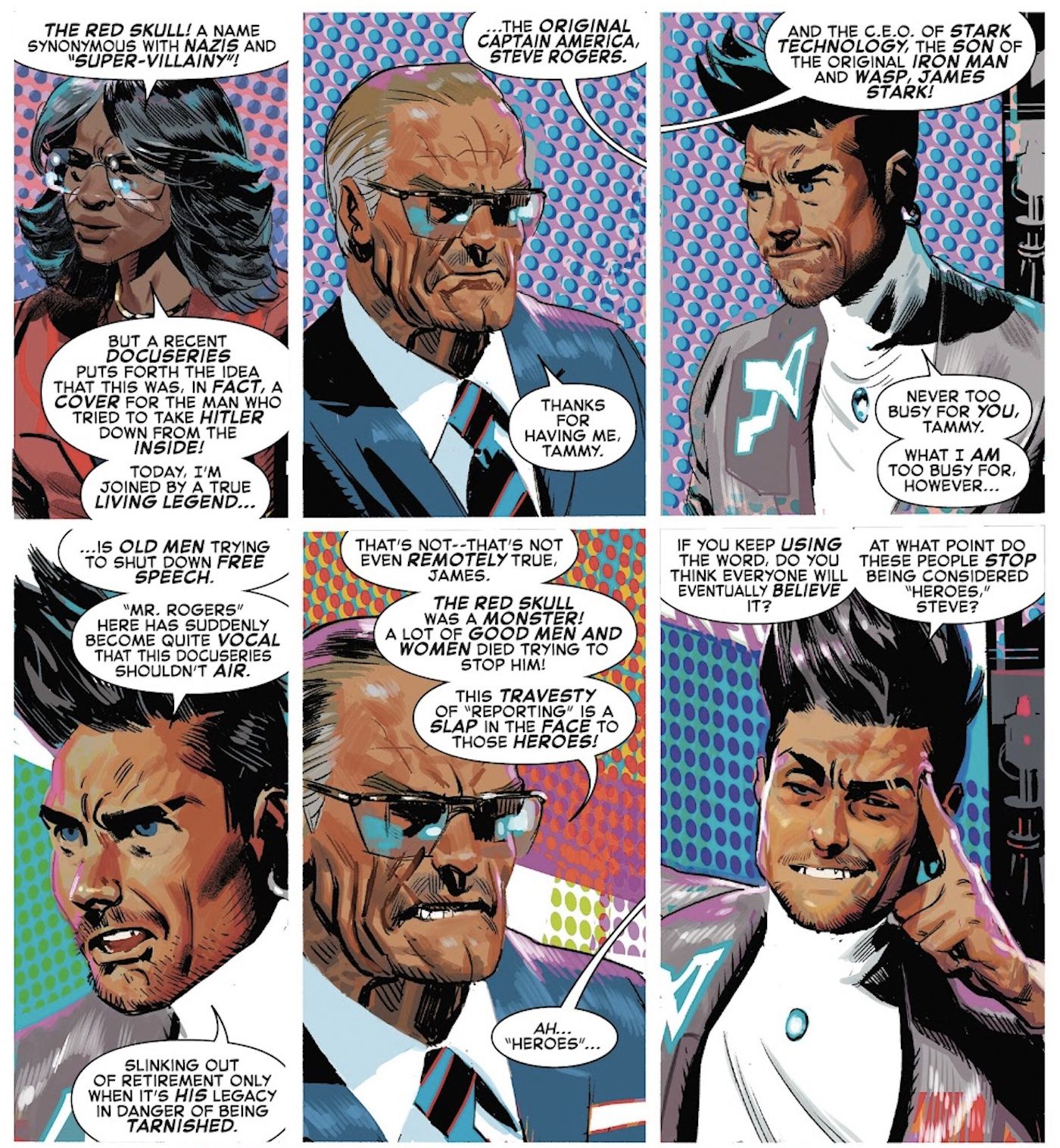 Steve Rogers interview