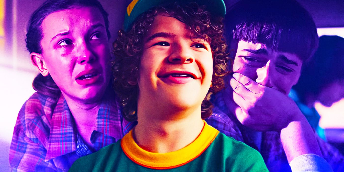 Stranger Things sad Eleven happy Dustin crying Will