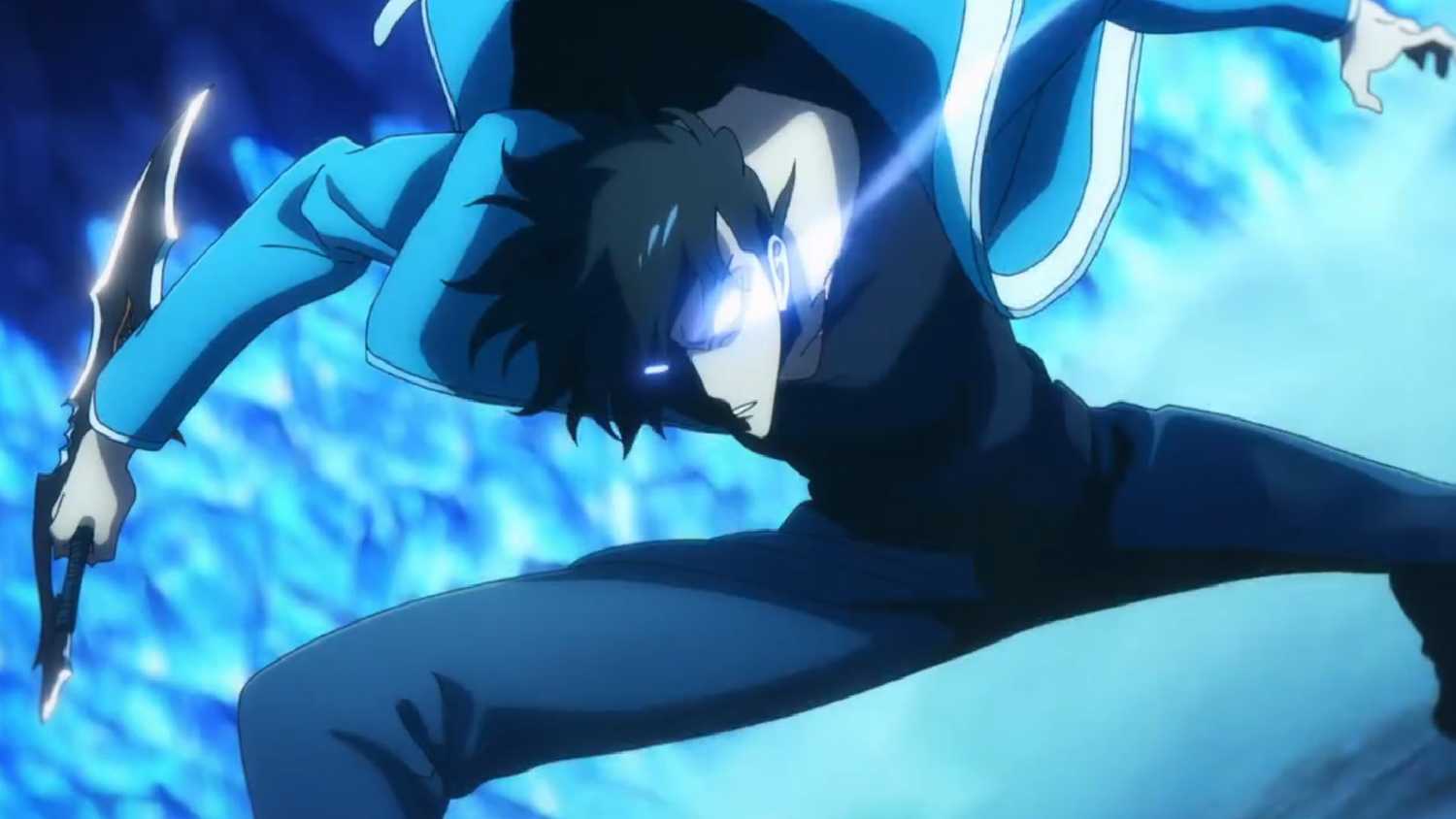 Sung Jinwoo combat le boss araignée