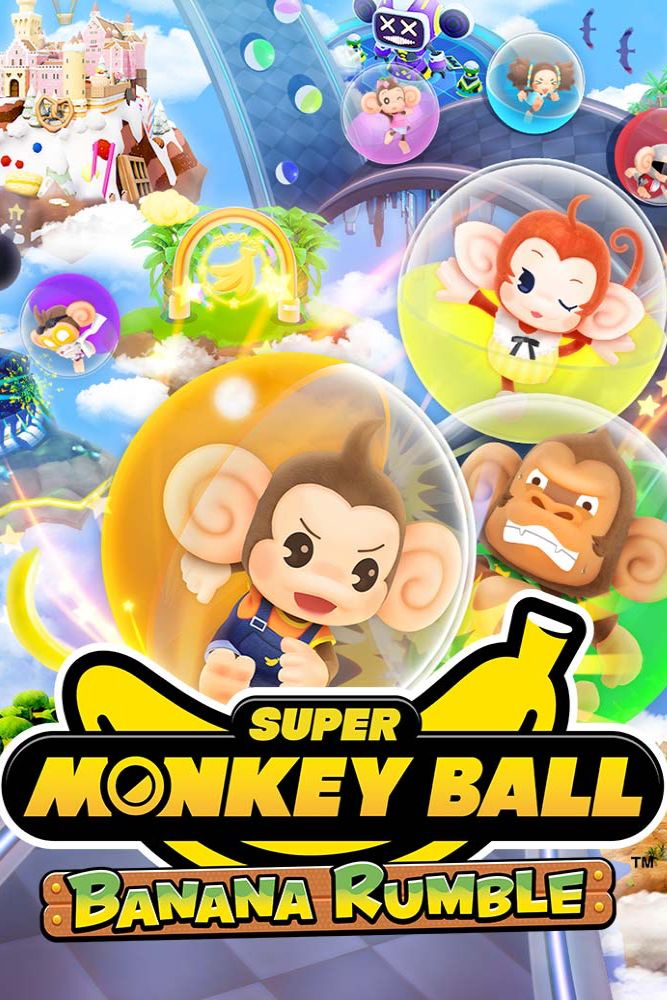 Pôster do jogo Super Monkey Ball Banana Rumble
