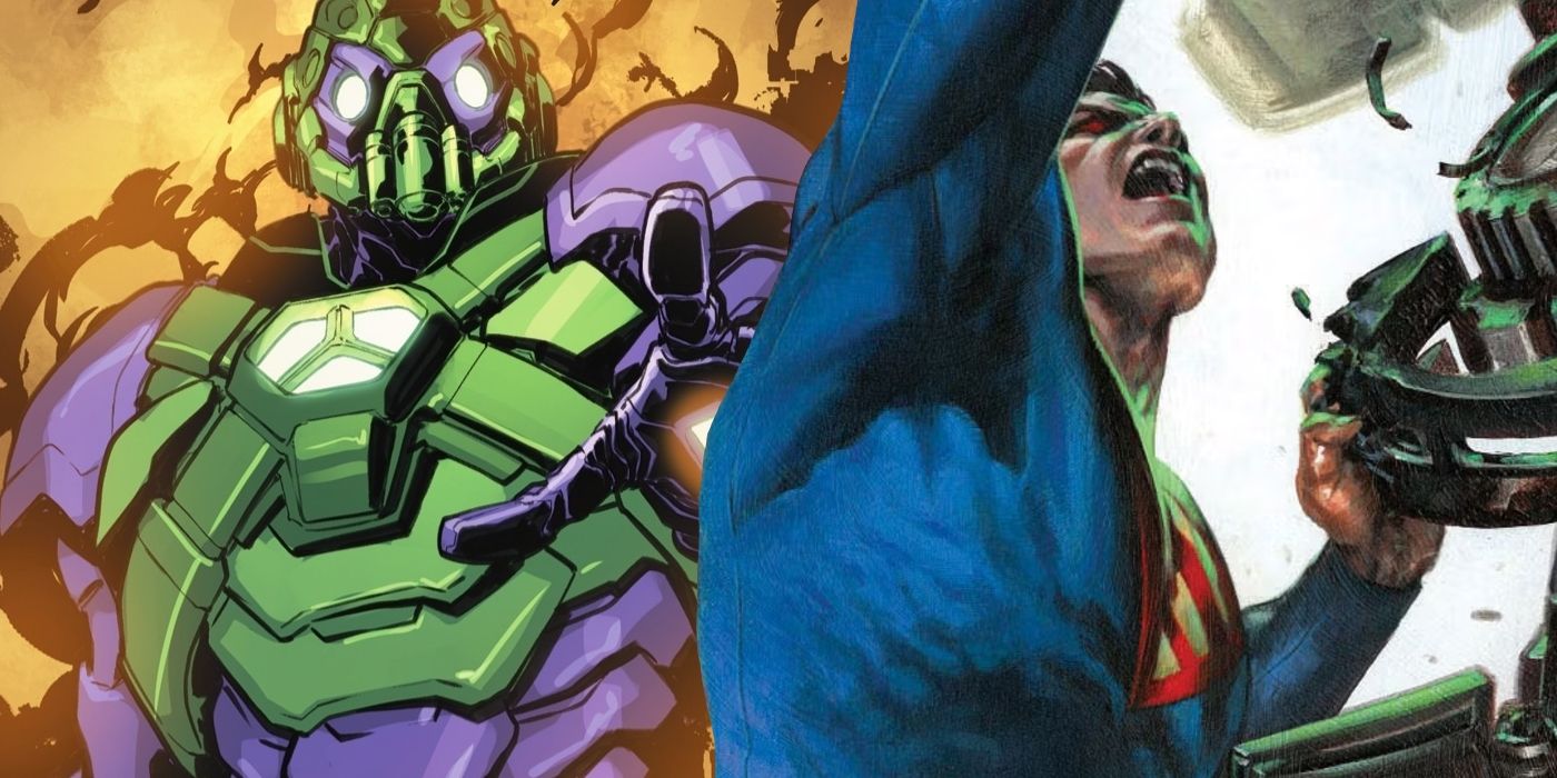 Superman and Leticia Luthor in War Suit DC