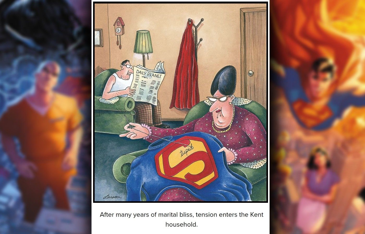 Every Far Side Comic That Makes Fun of Superman (Ranked from Goofy to Hilarious)