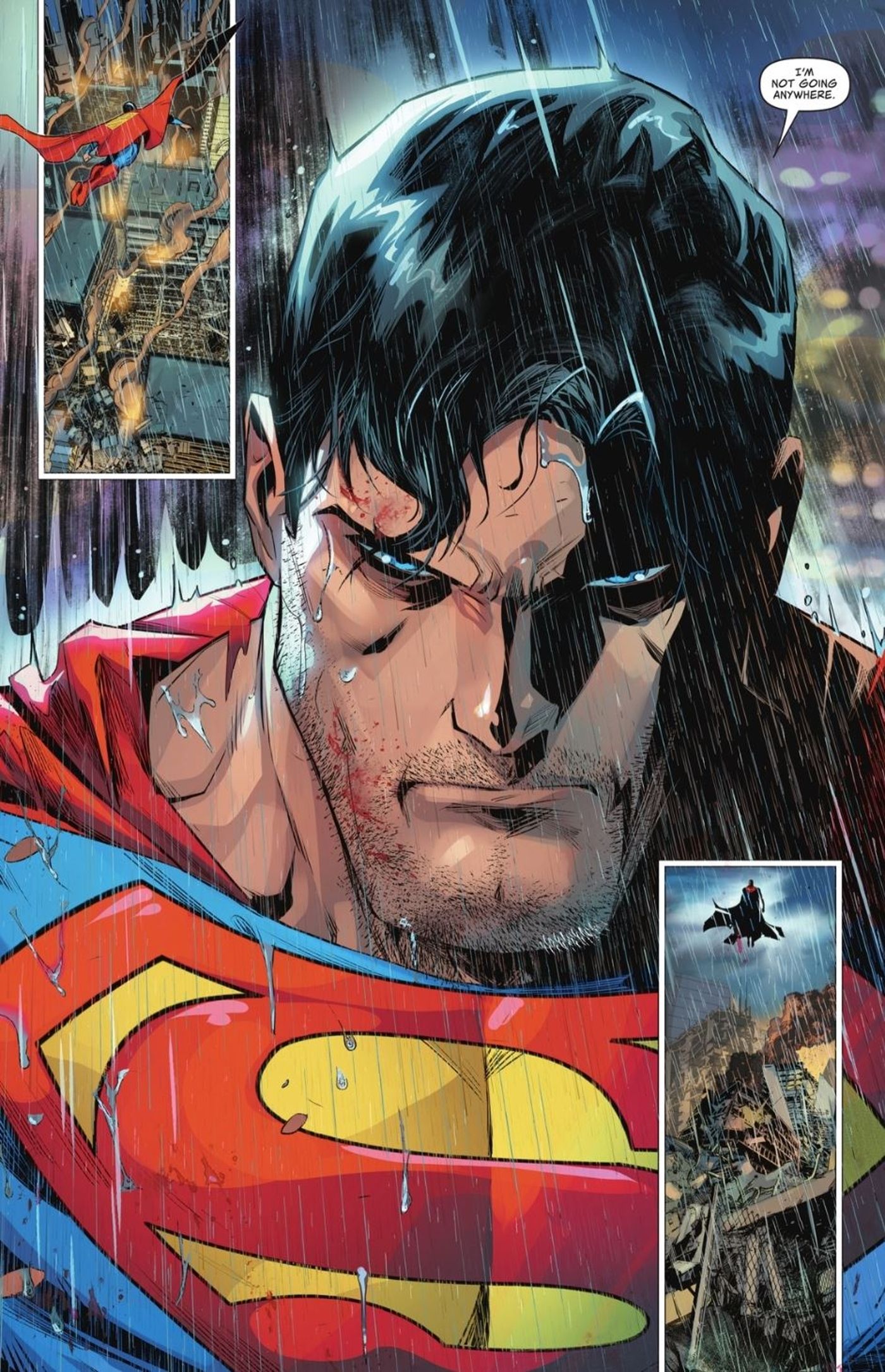 Superman não vai a lugar nenhum DC