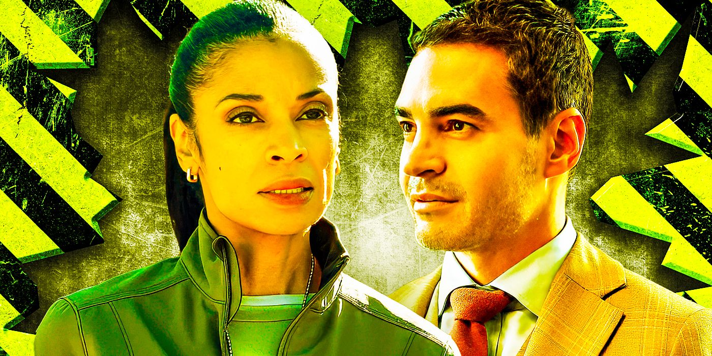 Ramon Rodriguez as Will Trent and Susan Kelechi Watson as Cricket Dawson in Will Trent season 2, episode 1.