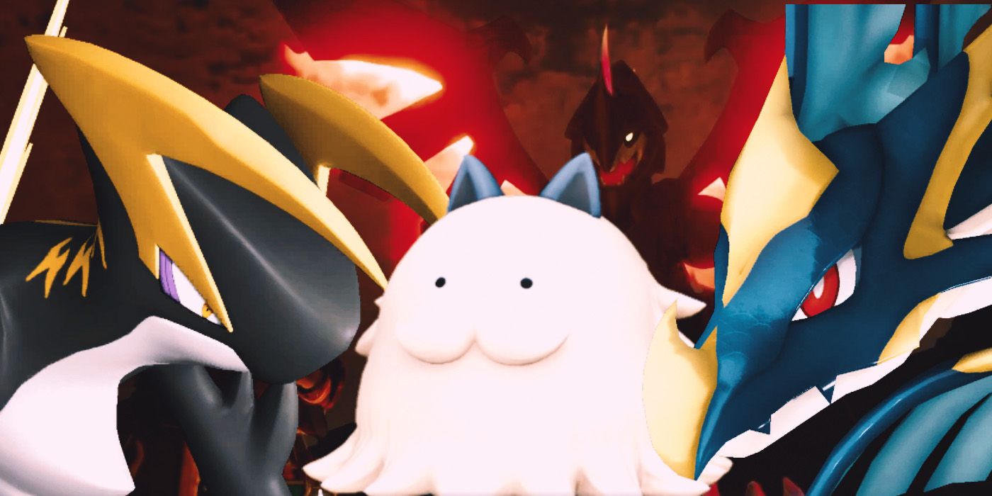 Sweeps, Astegon, Jormuntide and Orserk from Palwrorld