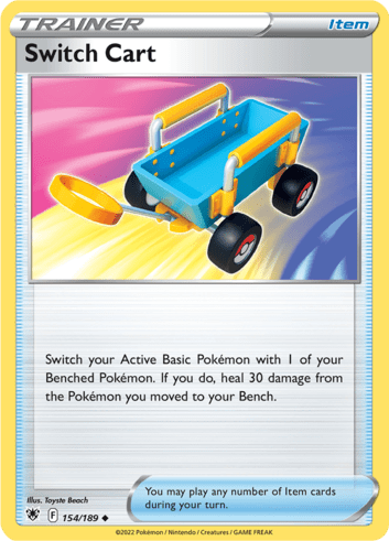 A Switch Cart card from Pokemon TCG.
