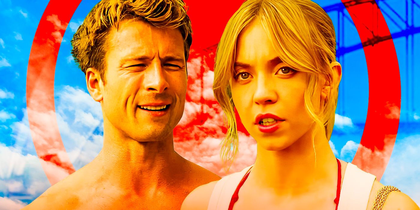 Sydney Sweeney and Glen Powell from Anyone But You