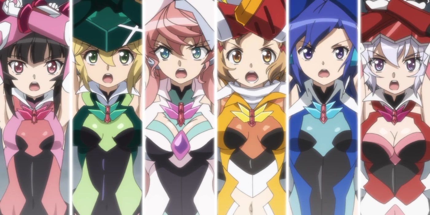 O elenco de Symphogear XV