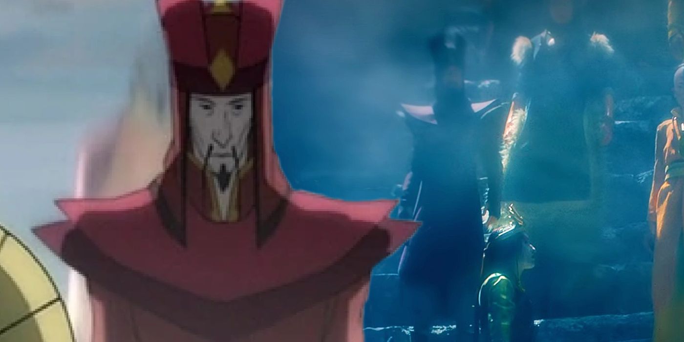 Szeto visto em The Legend of Korra e na introdução de Avatar: The Last Airbender da Netflix