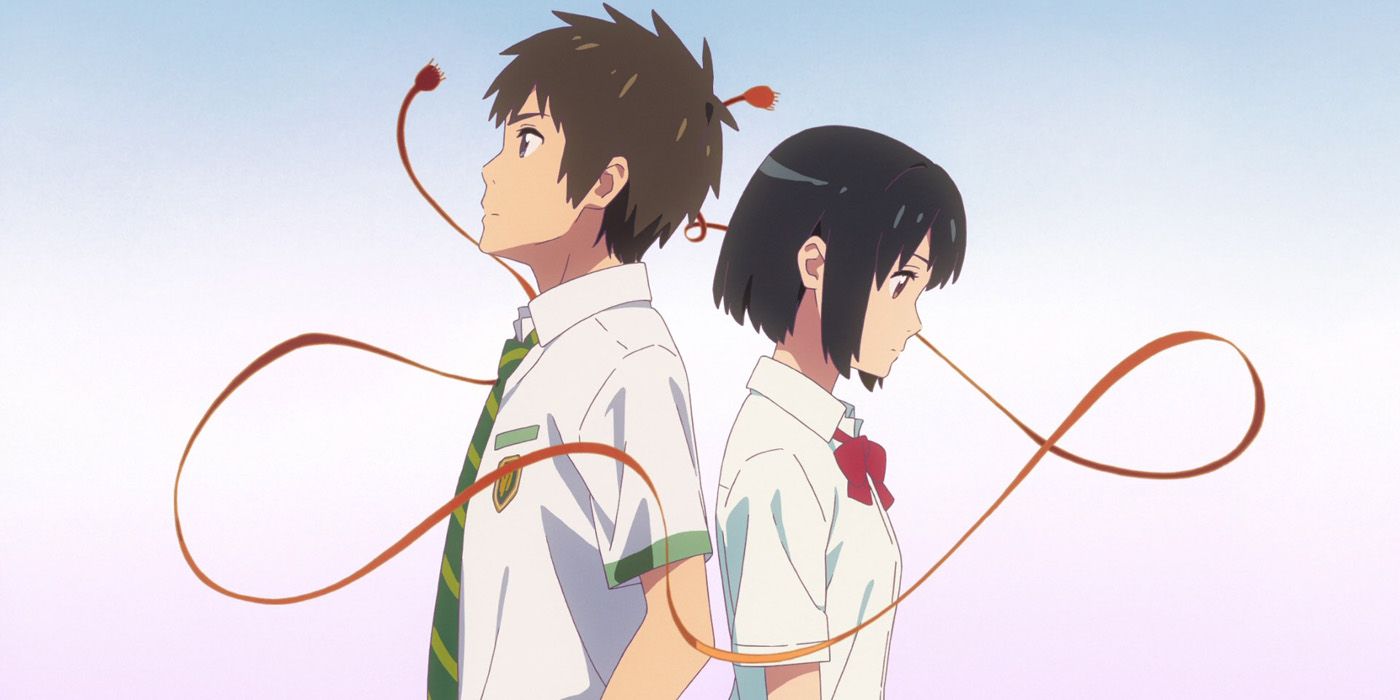 Taki e Mitsuha em Seu Nome