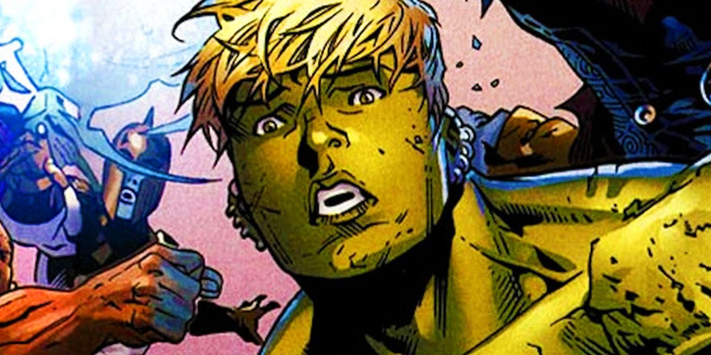 Teddy Altman's Hulkling with the Young Avengers in Marvel Comics