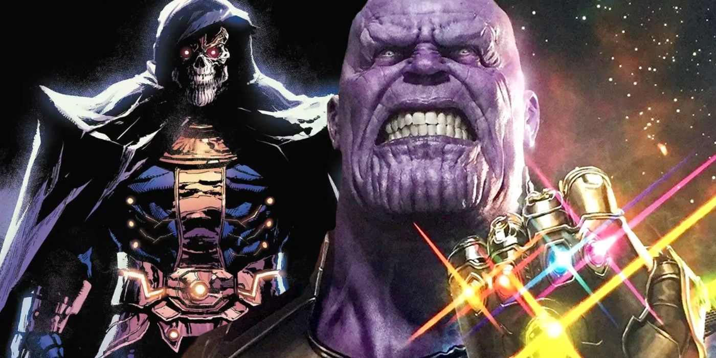 thanos as the grim reaper