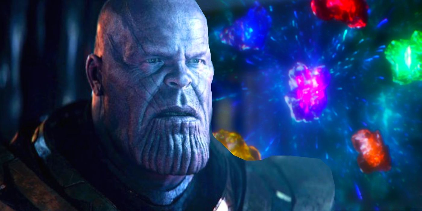Thanos Custom MCU Image With Infinity Stones