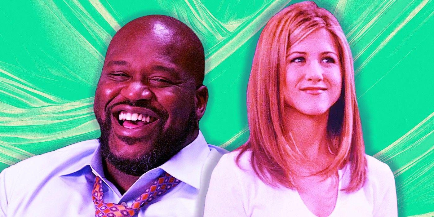 Custom image of Shaquille O'Neal (Fresh Off the Boat) and Jennifer Aniston (Friends)