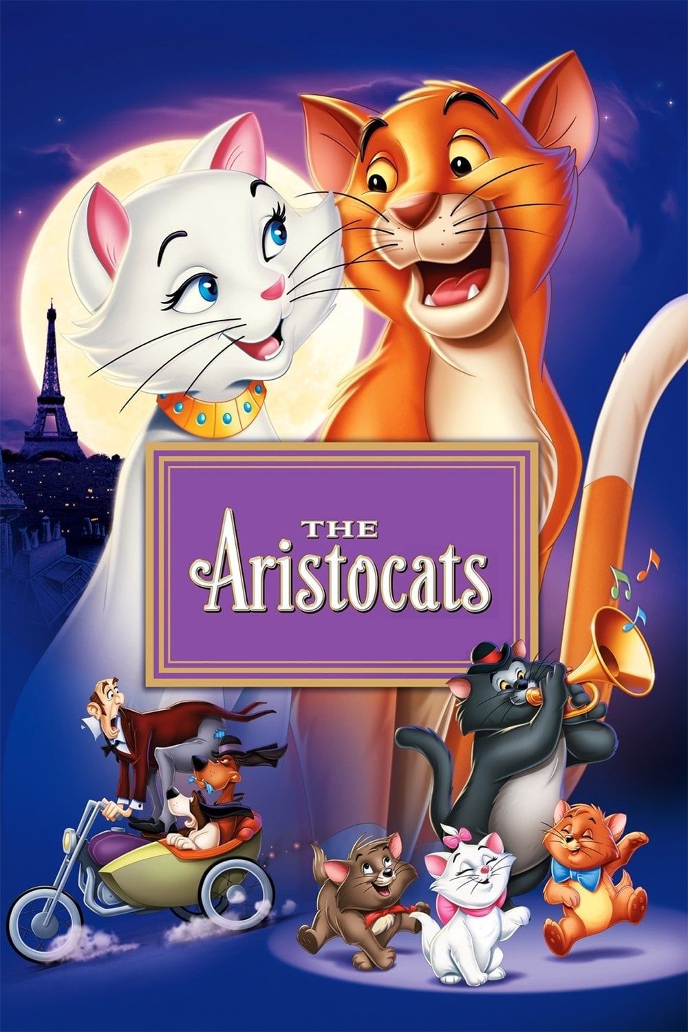 The Aristocats 1970 Disney Movie Poster