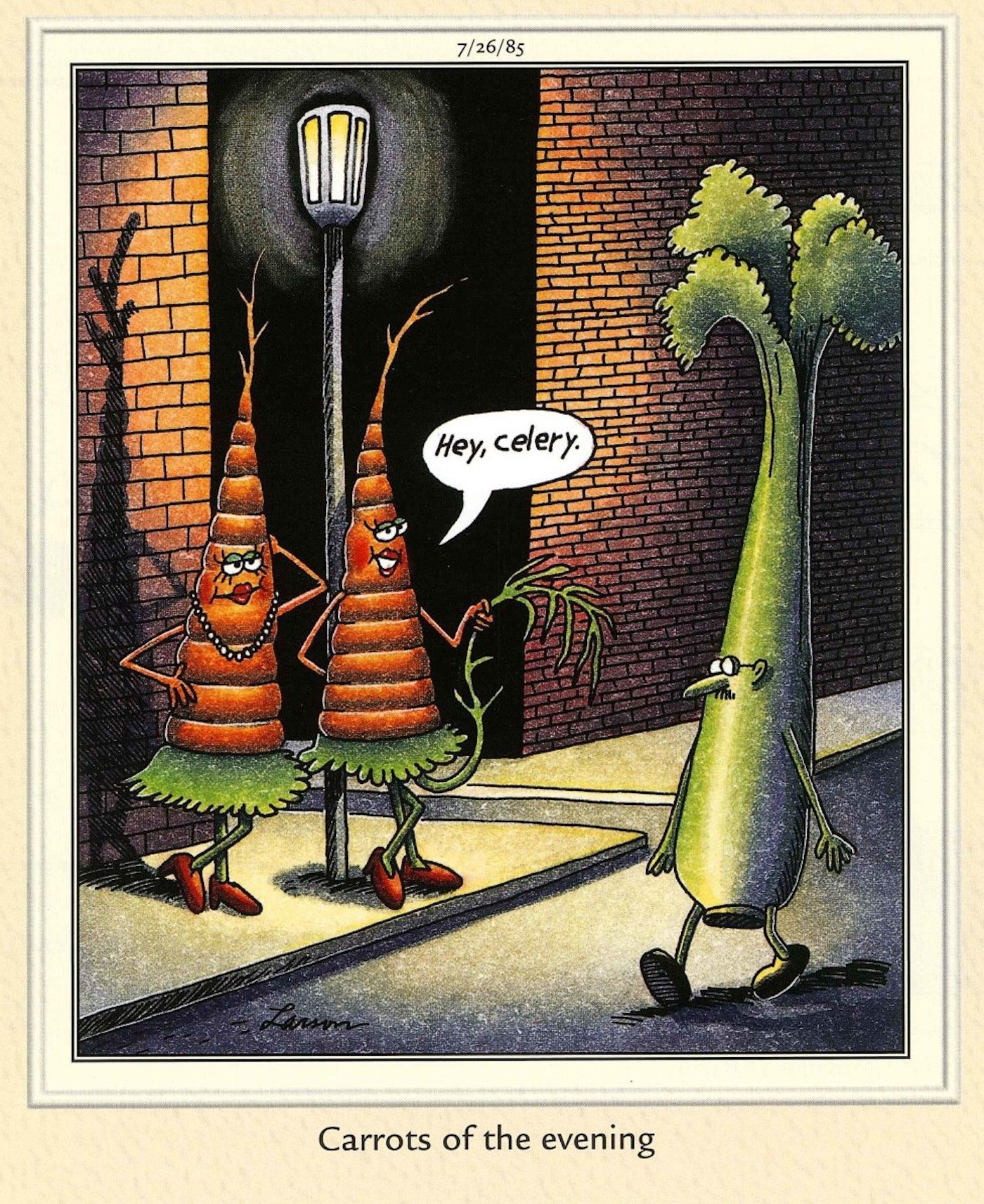 The Far Side Carrots of the Evening