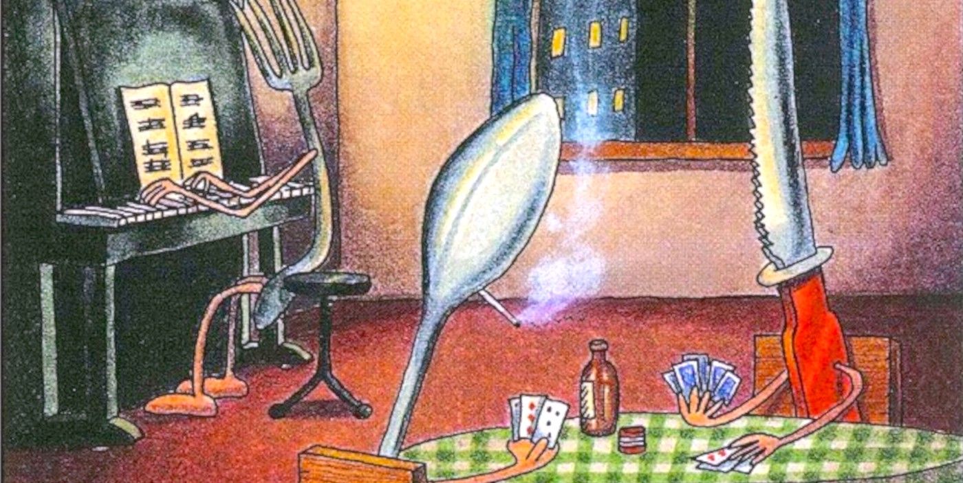 The Far Side Silverware Featured