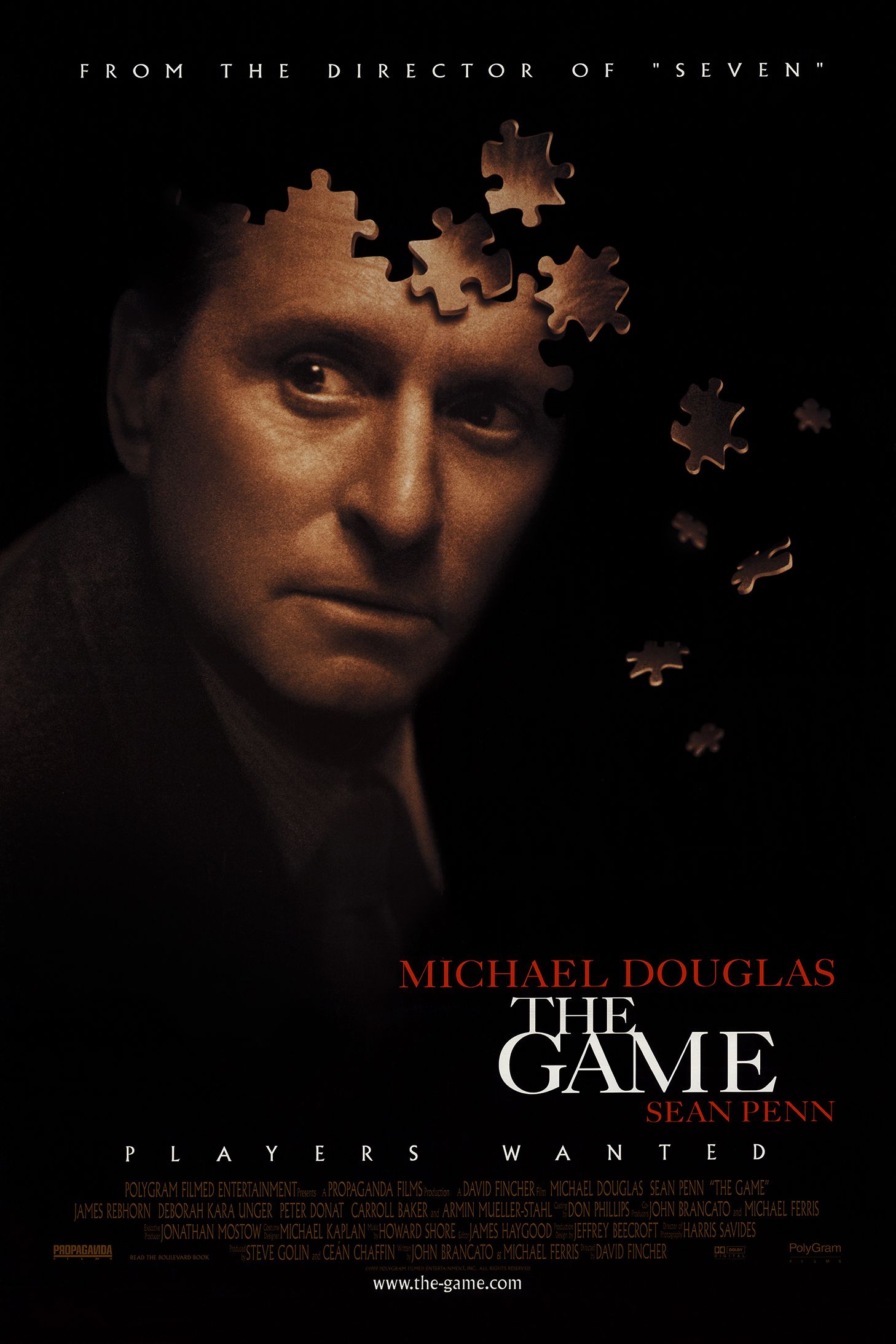 The Game 1997 Movie Poster